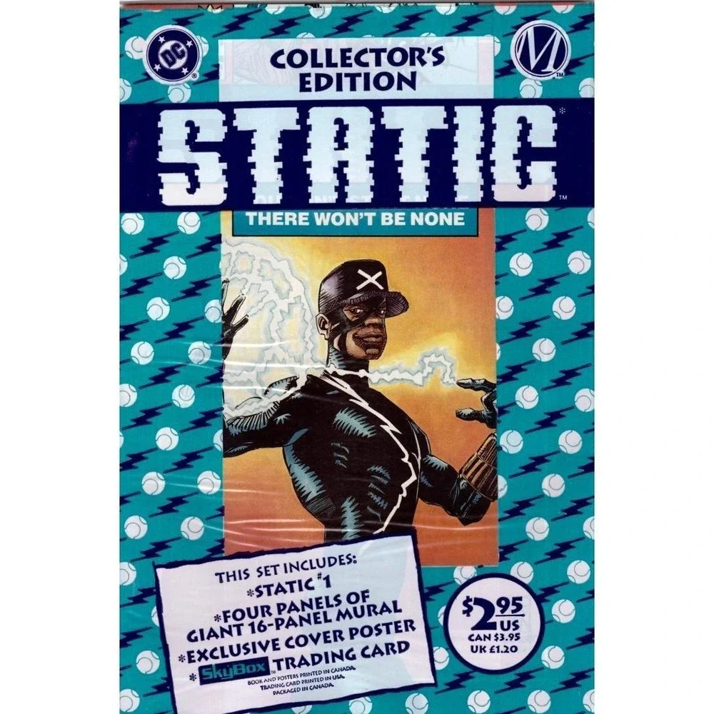 Static #1 Polybagged (1993-1997) DC Comics